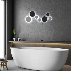 Aplique de pared circular