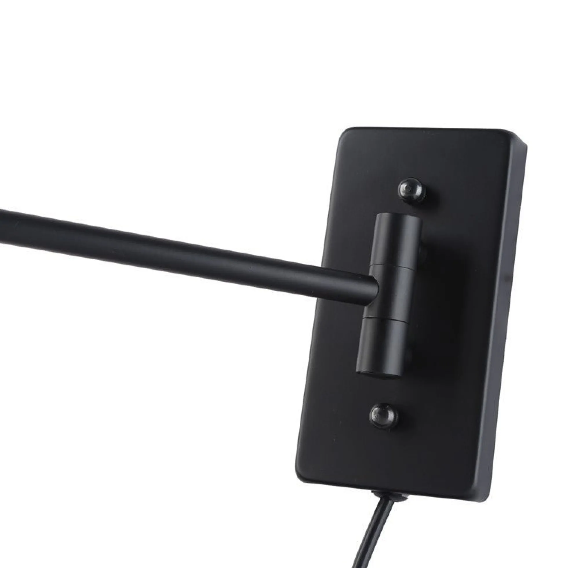 Aplique de pared con brazo articulado y enchufe "Clark" - E27