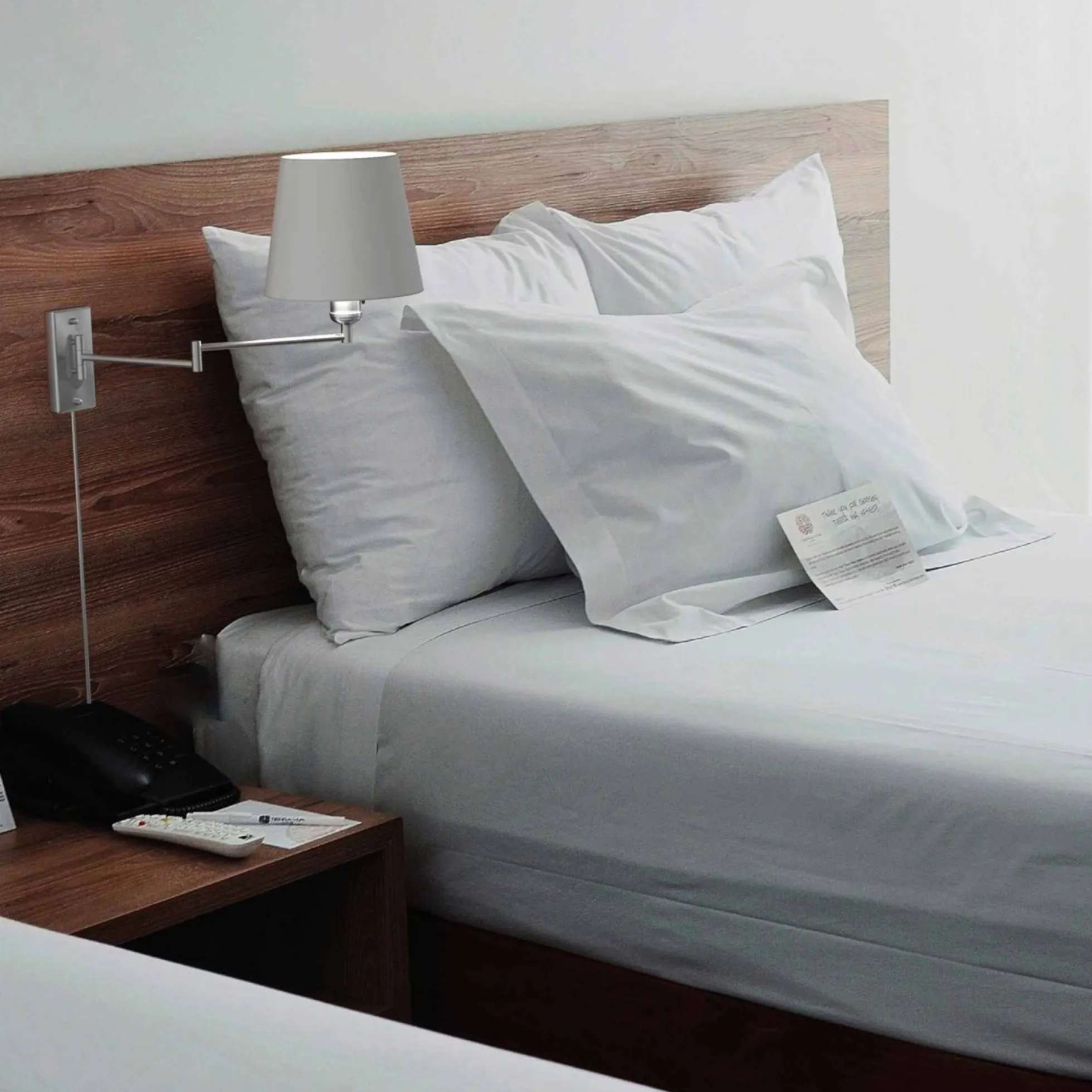 Aplique de pared con brazo articulado y enchufe "Clark" - E27