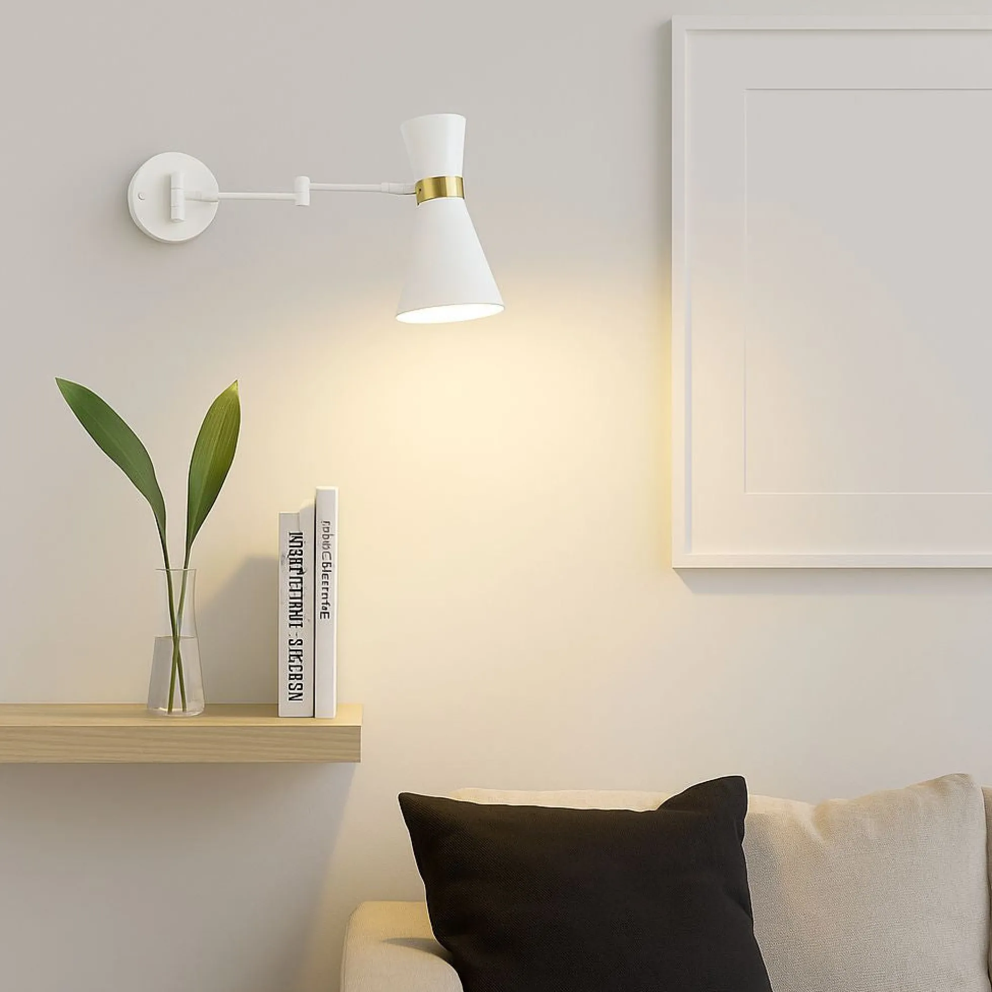 Aplique de pared con brazo articulado "Mode"