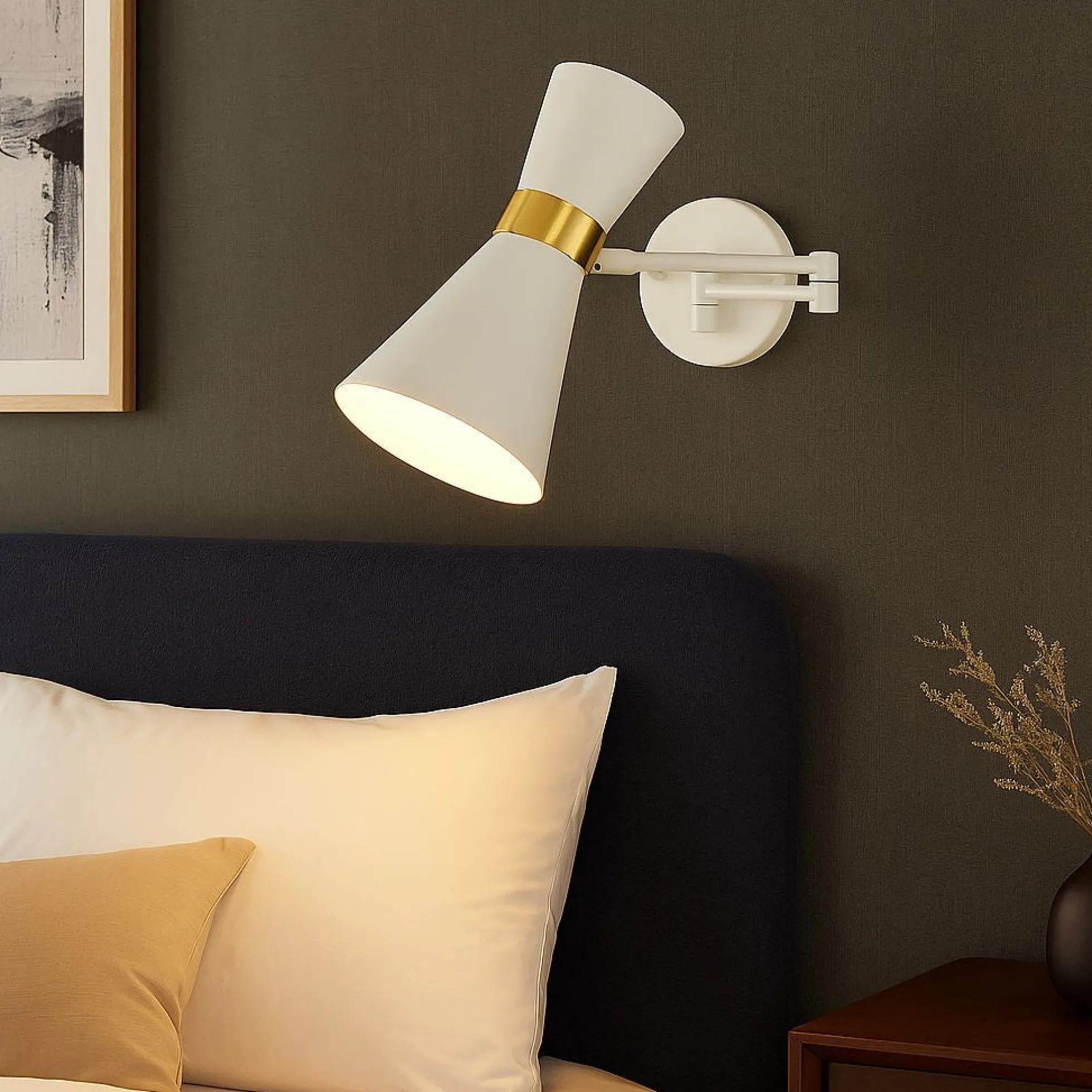 Aplique de pared con brazo articulado "Mode"