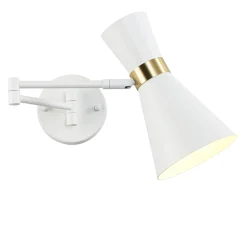 Aplique de pared con brazo articulado