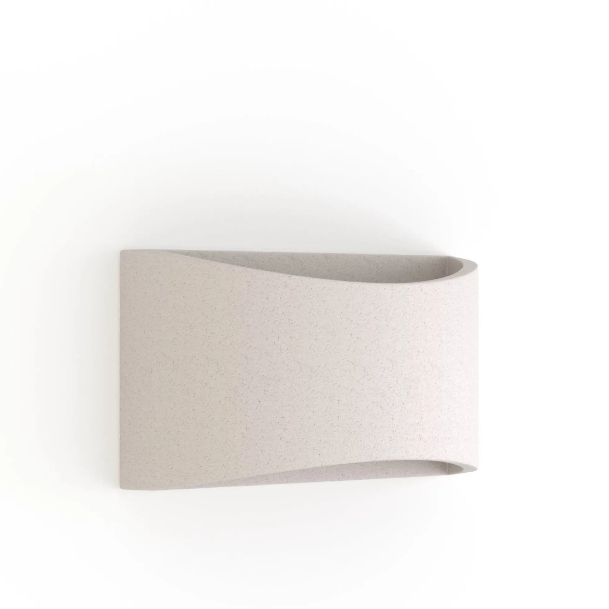 Aplique de pared concreto "Raquel" - Up & down - 1 x G9