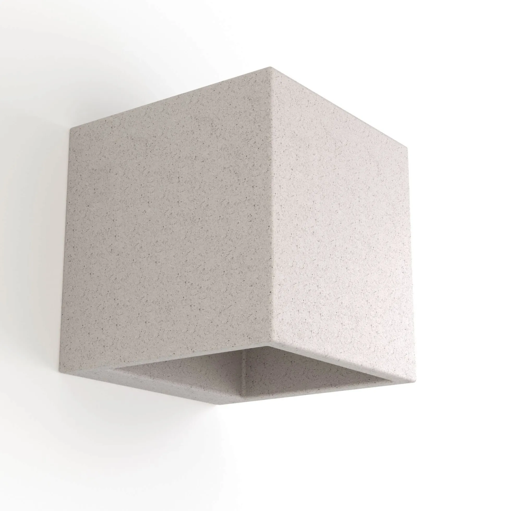 Aplique de pared concreto "Runt" - Up & down - 1 x G9