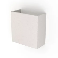 Aplique de pared concreto "Scuad" - Cuadrado - Up & down - 1 x G9