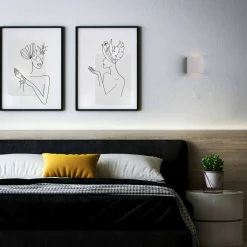 Aplique de pared concreto