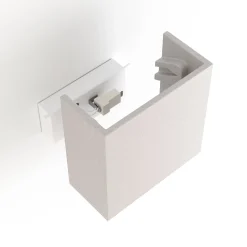 Aplique de pared concreto