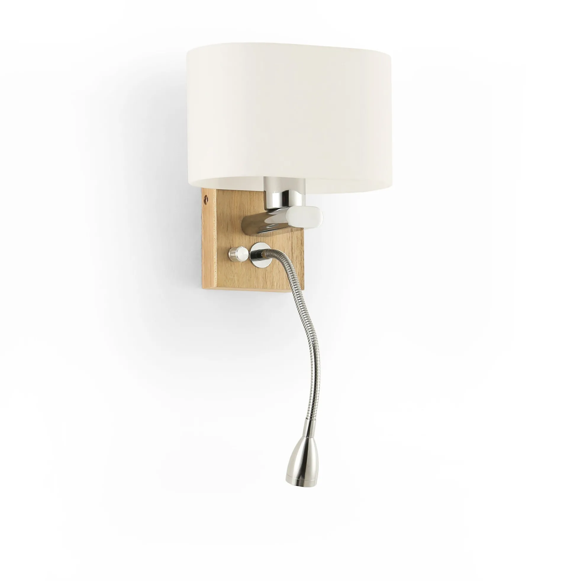Aplique de pared con foco LED para lectura "Arti" - E27 + 3W