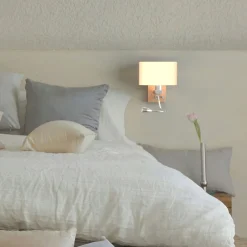 Aplique de pared con foco LED para lectura "Arti" - E27 + 3W