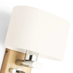 Aplique de pared con foco LED para lectura