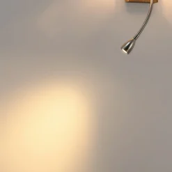 Aplique de pared con foco LED para lectura