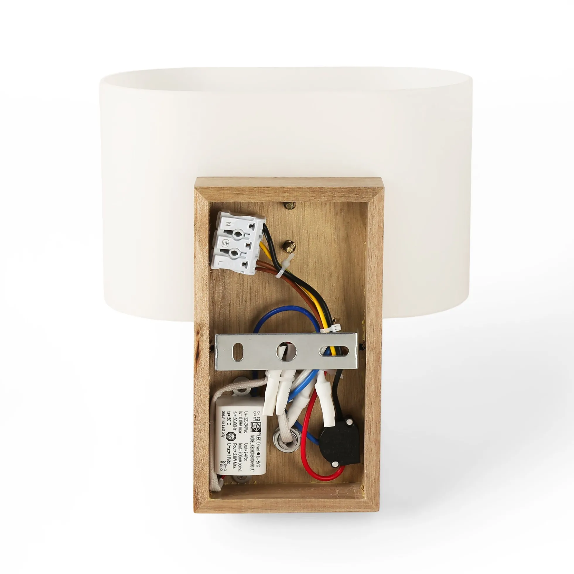 Aplique de pared con foco LED para lectura "Arti" - E27 + 3W