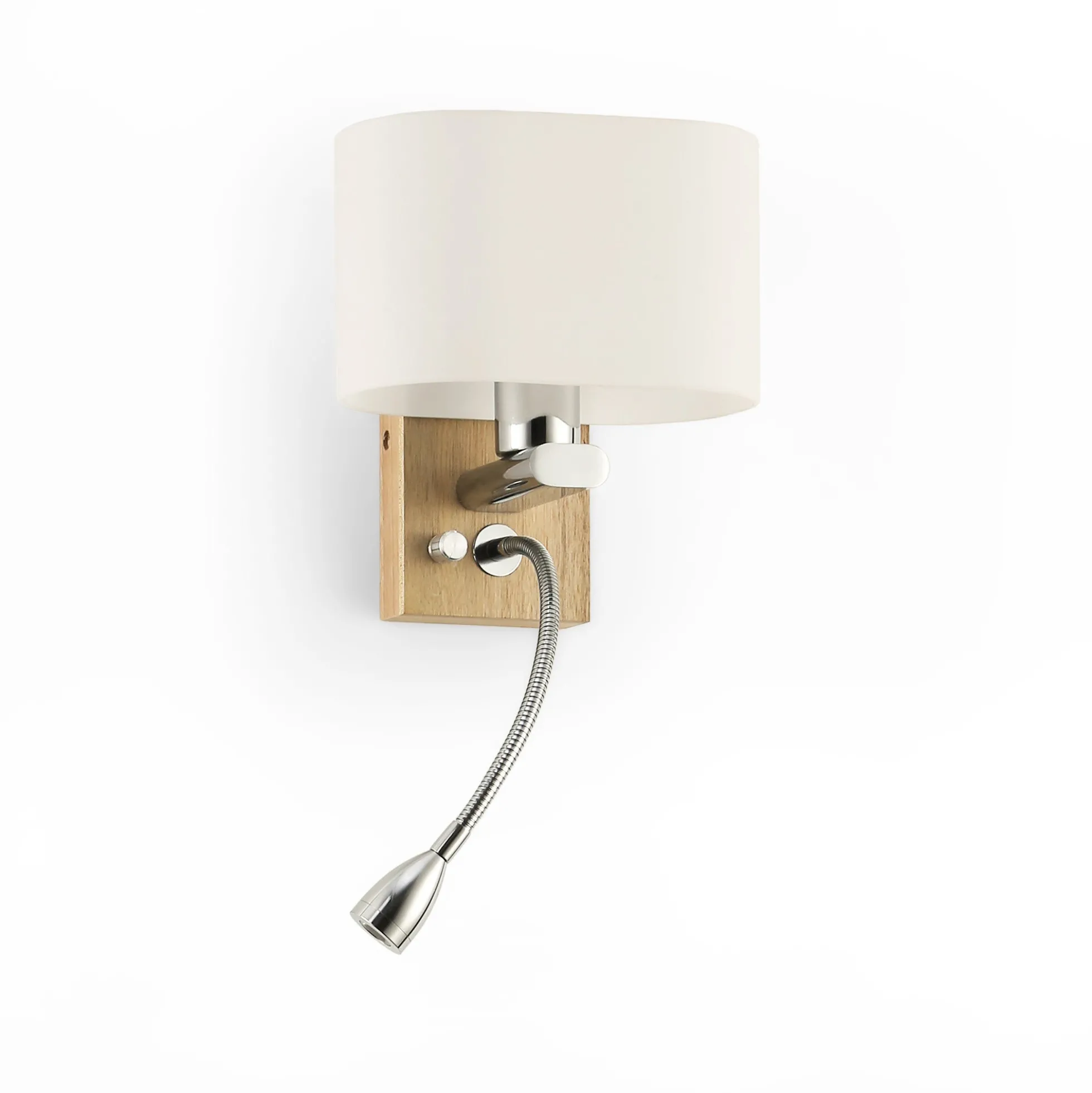 Aplique de pared con foco LED para lectura "Arti" - E27 + 3W