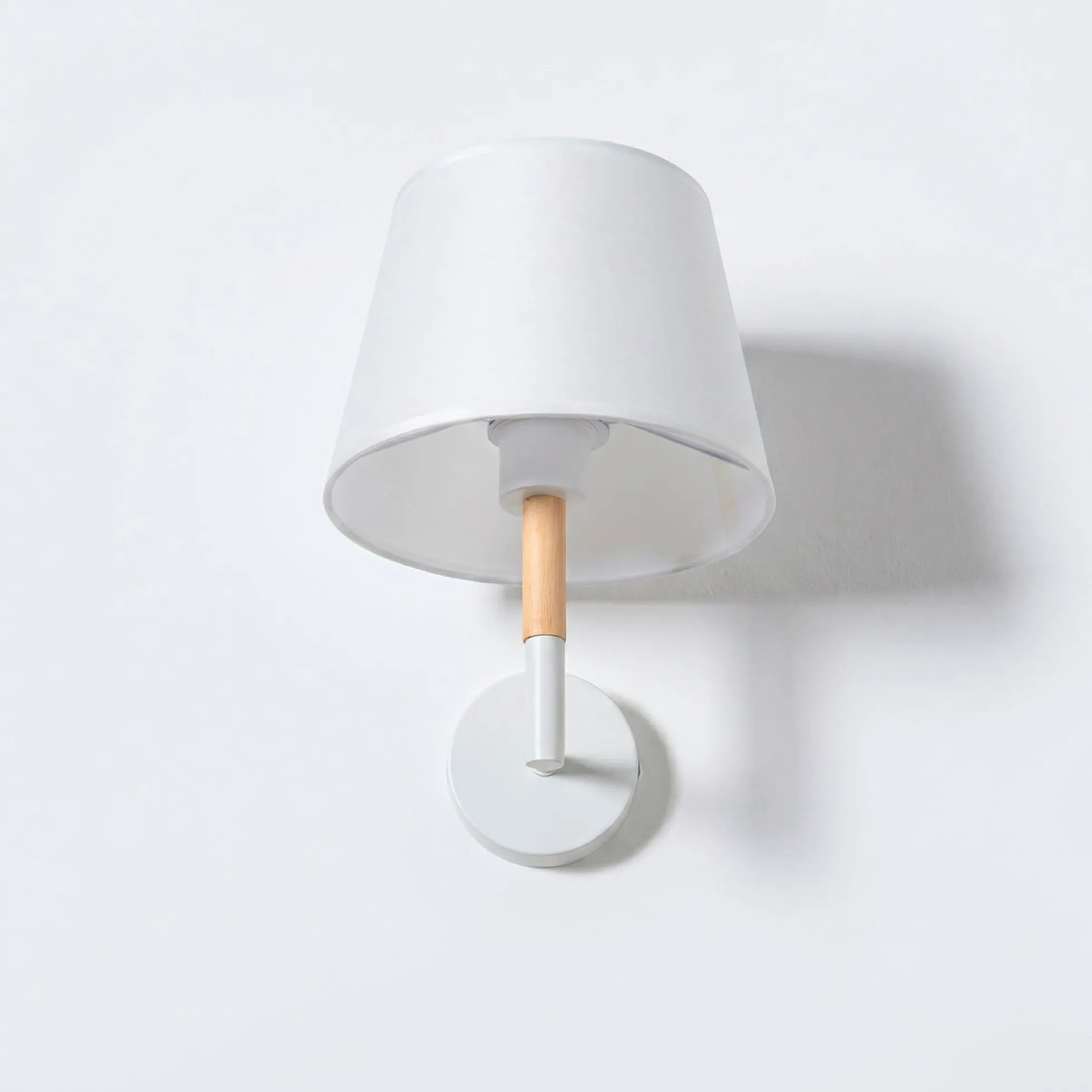 Aplique de pared con pantalla de tela "VELUM" - E27
