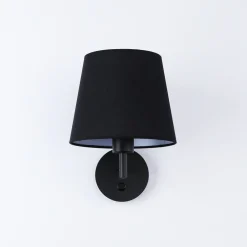 Aplique de pared con pantalla e interruptor Classic