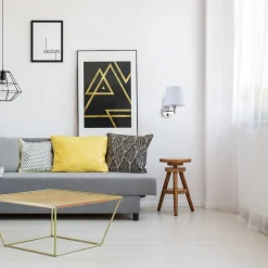 Aplique de pared con pantalla e interruptor Classic