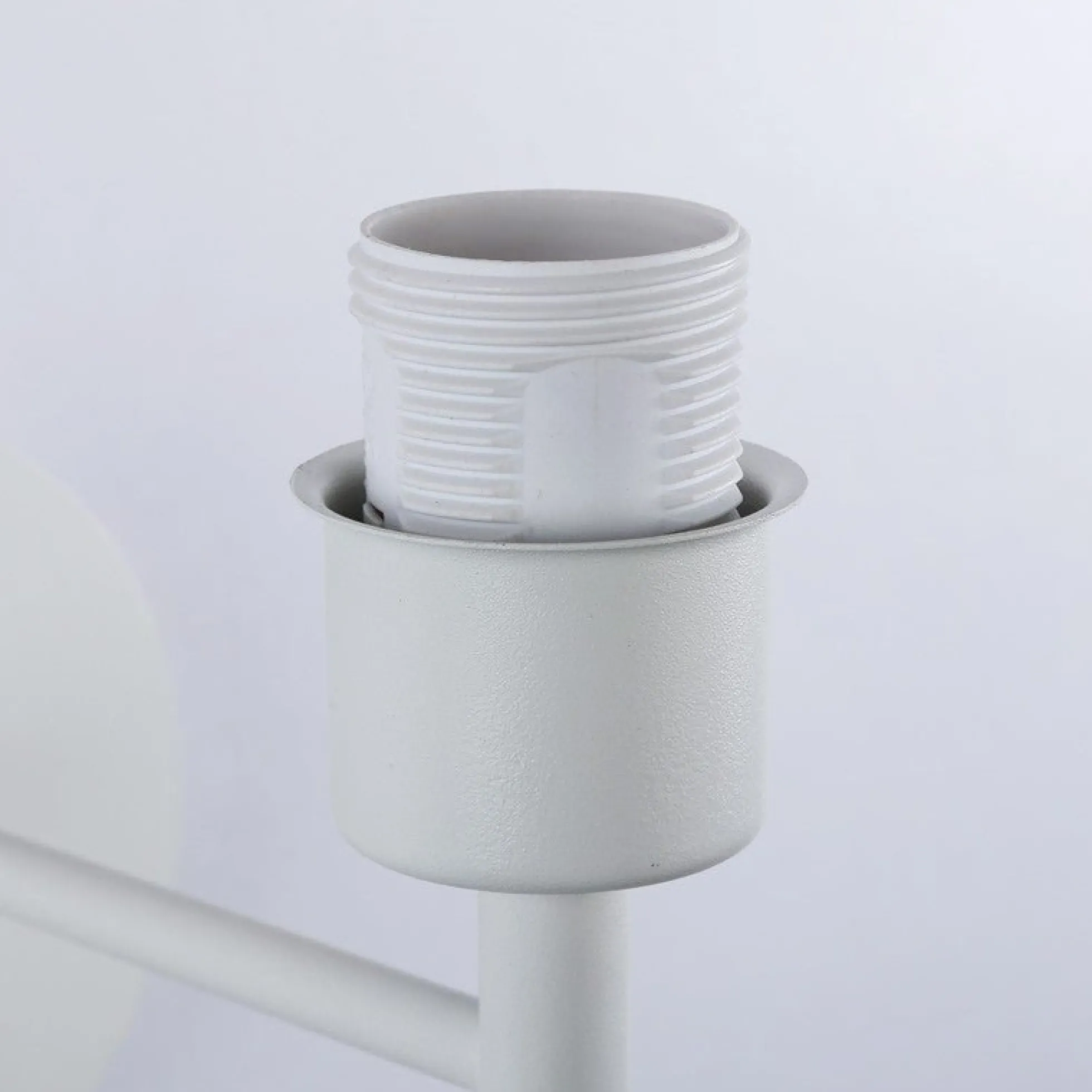 Aplique de pared con pantalla e interruptor Classic "RIGA" - E27