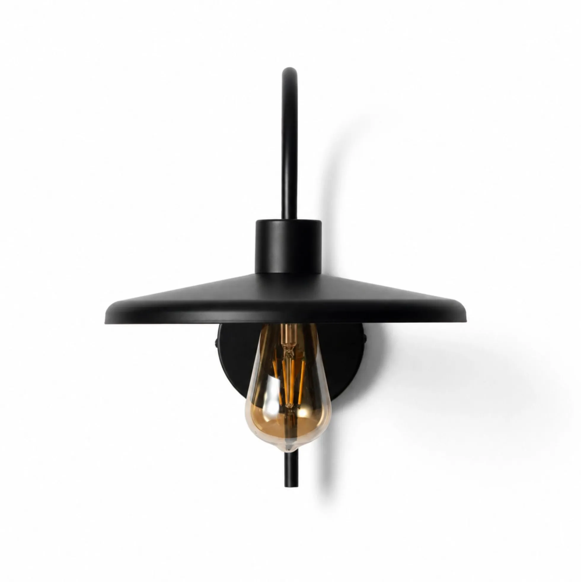 Aplique de pared de diseño "Hook" - E27