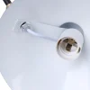 Aplique de pared de diseño "Louise" con interruptor y enchufe - 2xE27