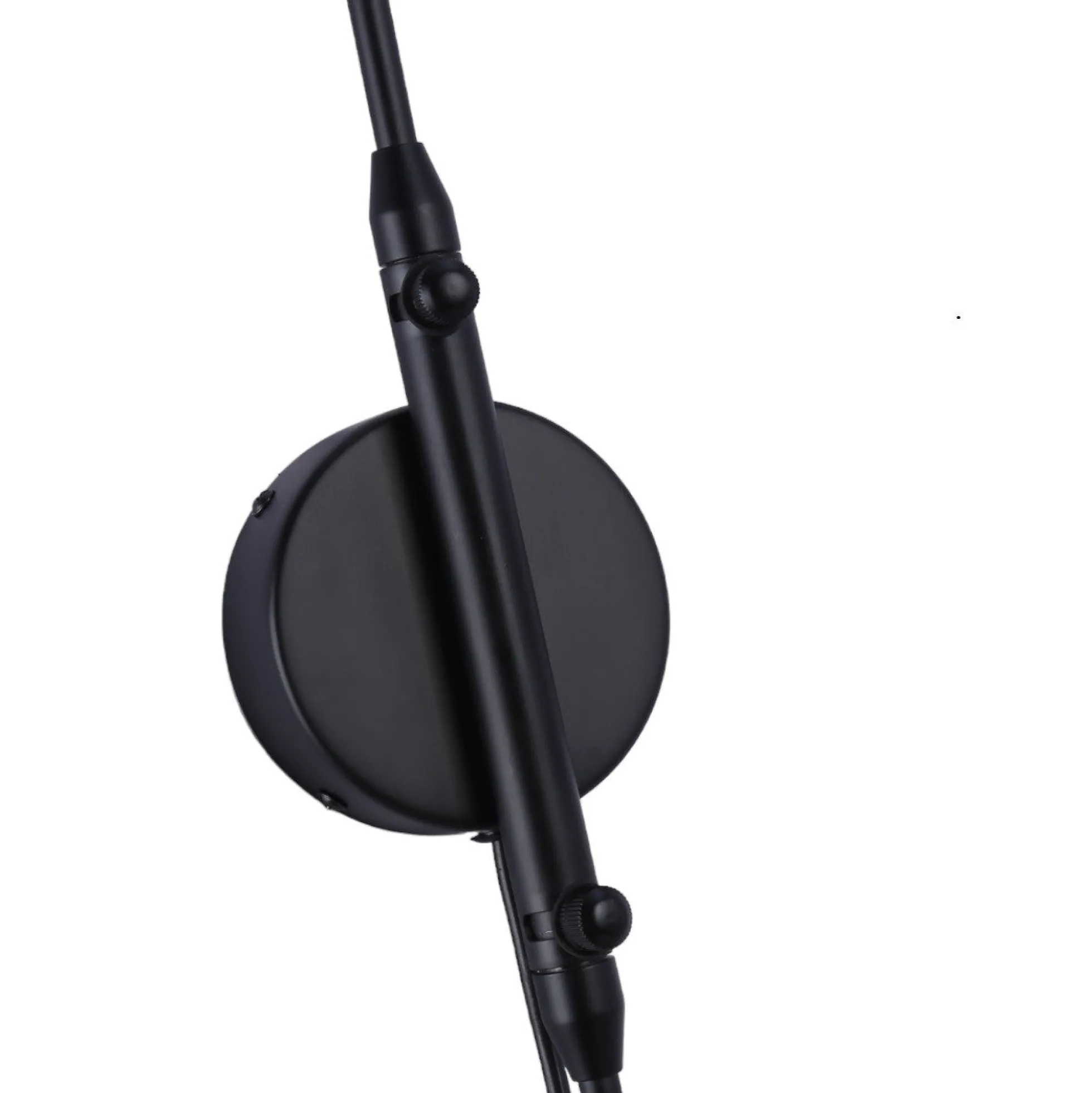 Aplique de pared de diseño "Louise" con interruptor y enchufe - 2xE27
