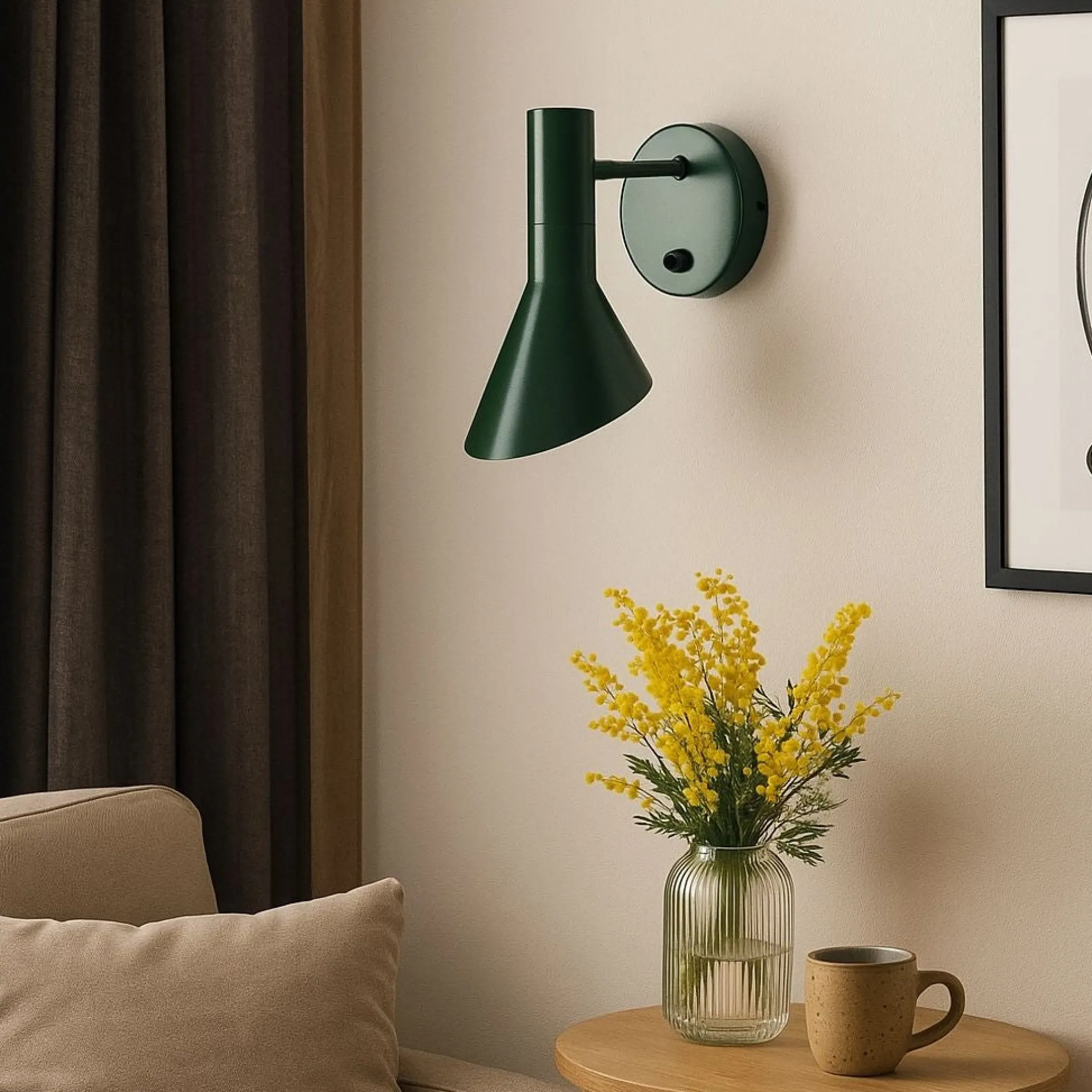 Aplique de pared de diseño "Melisa"