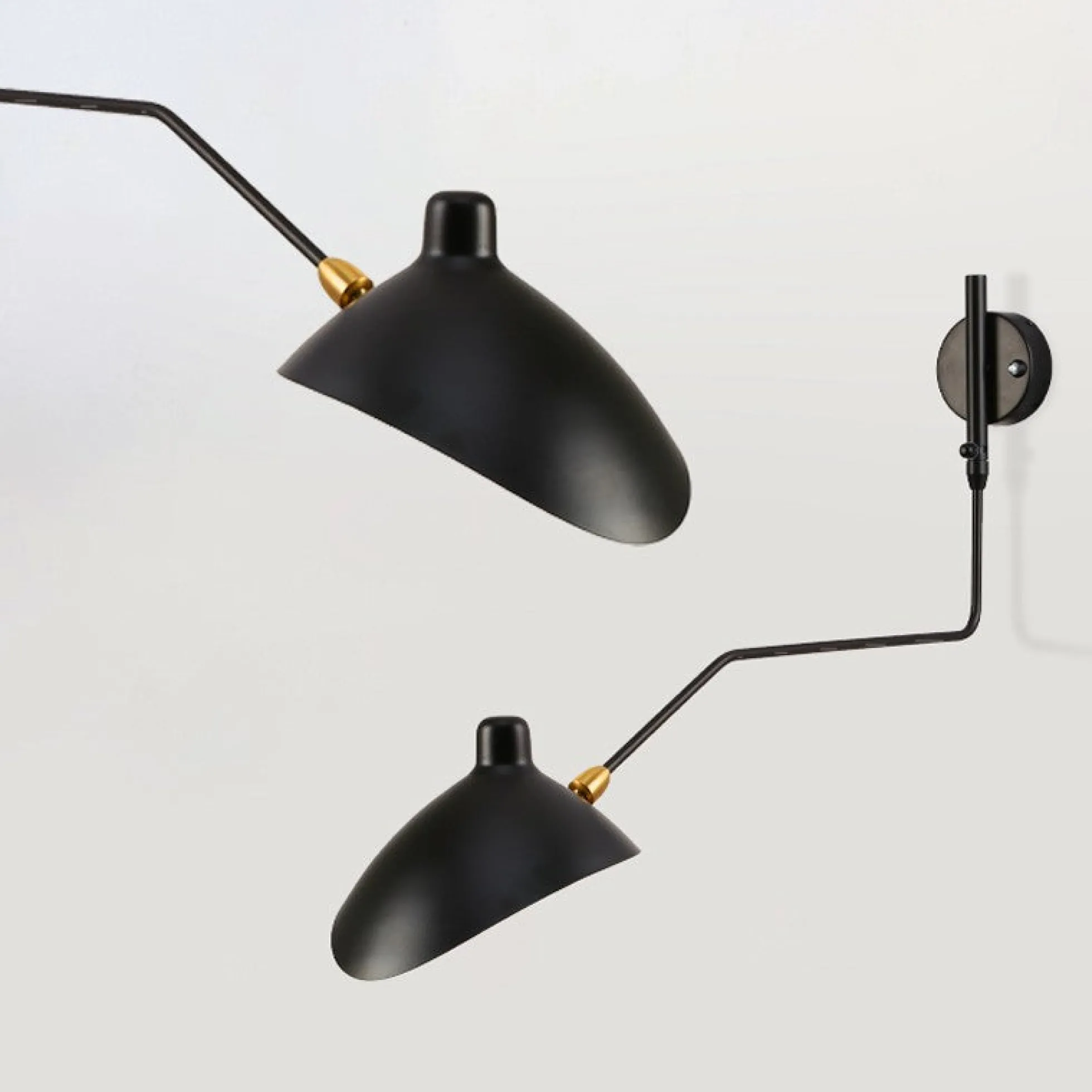 Aplique de pared de diseño "Millan" - E27