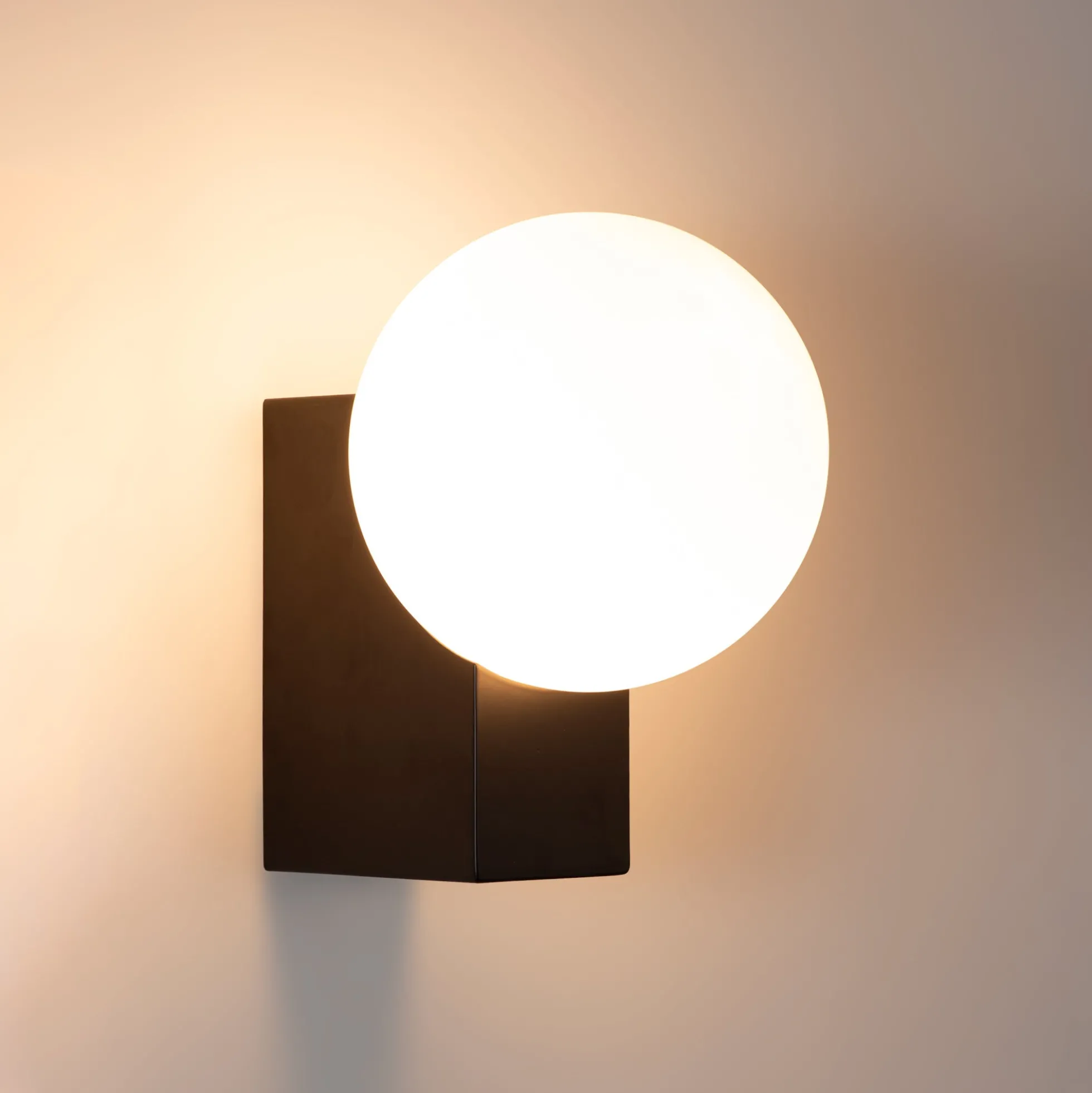 Aplique de pared de diseño "SIDERAL" - G9 - Bola de cristal