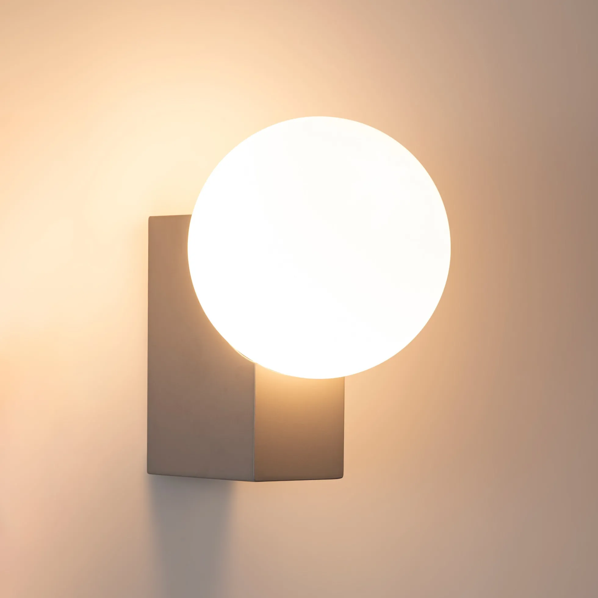 Aplique de pared de diseño "SIDERAL" - G9 - Bola de cristal