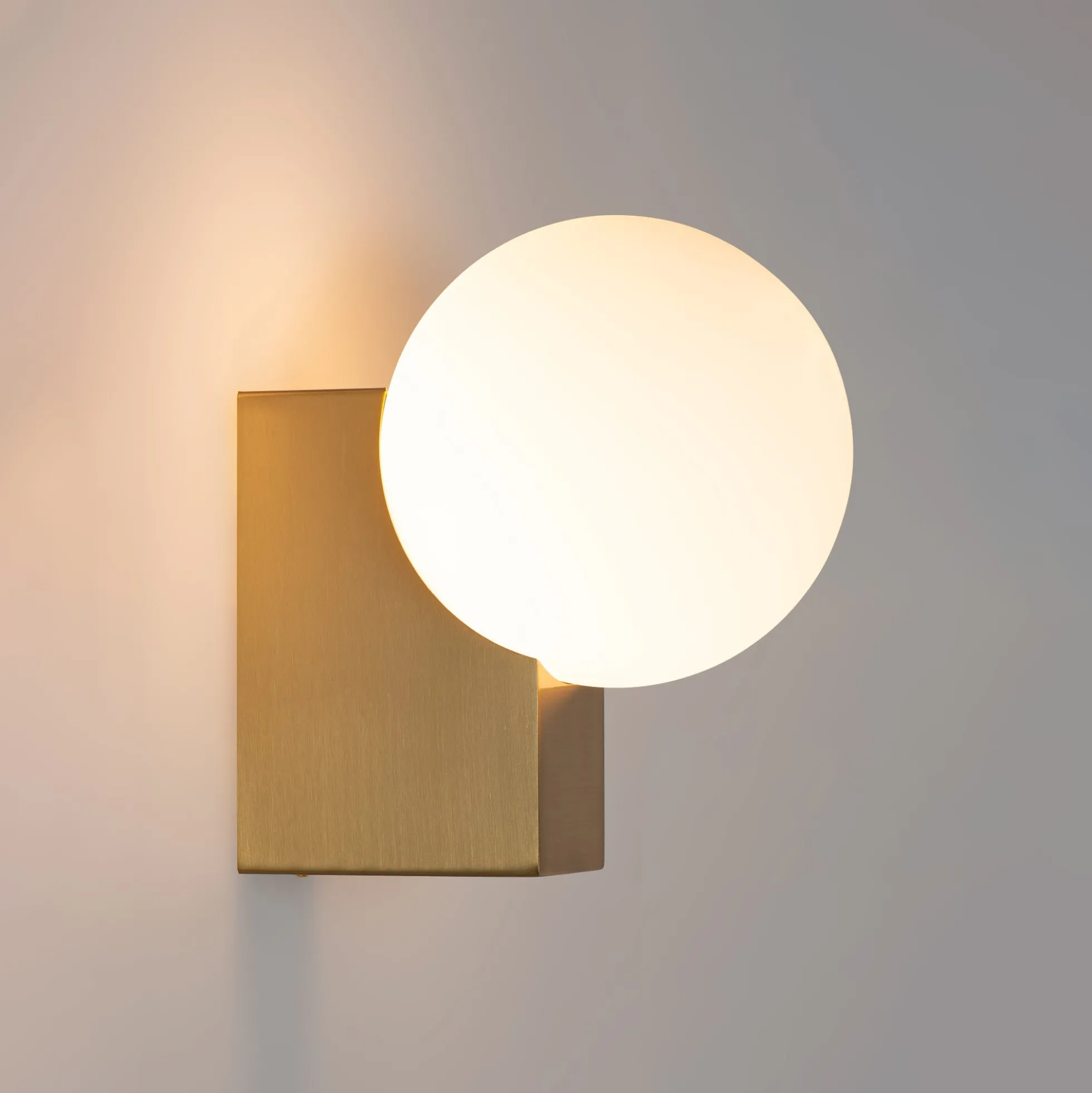 Aplique de pared de diseño "SIDERAL" - G9 - Bola de cristal