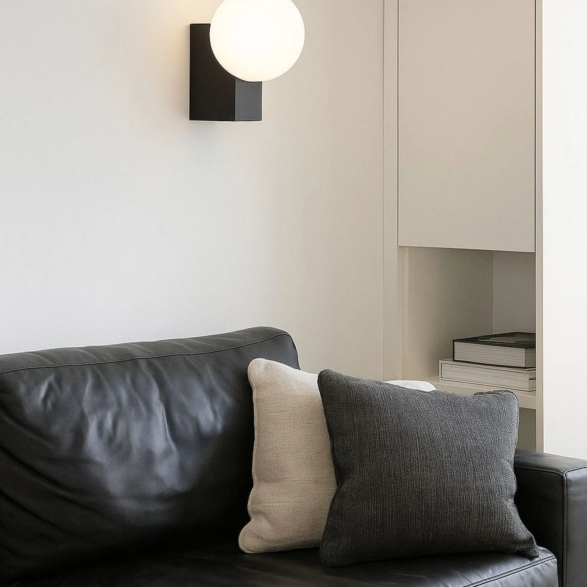 Aplique de pared de diseño "SIDERAL" - G9 - Bola de cristal