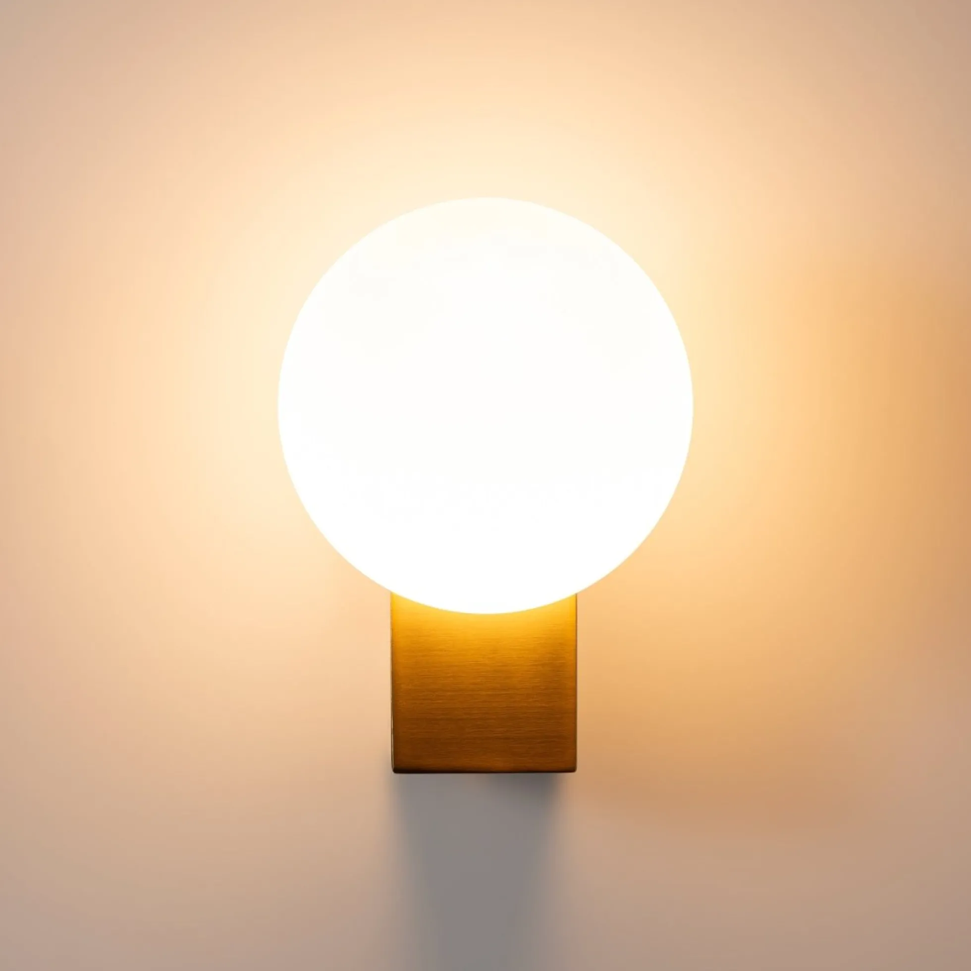 Aplique de pared de diseño "SIDERAL" - G9 - Bola de cristal