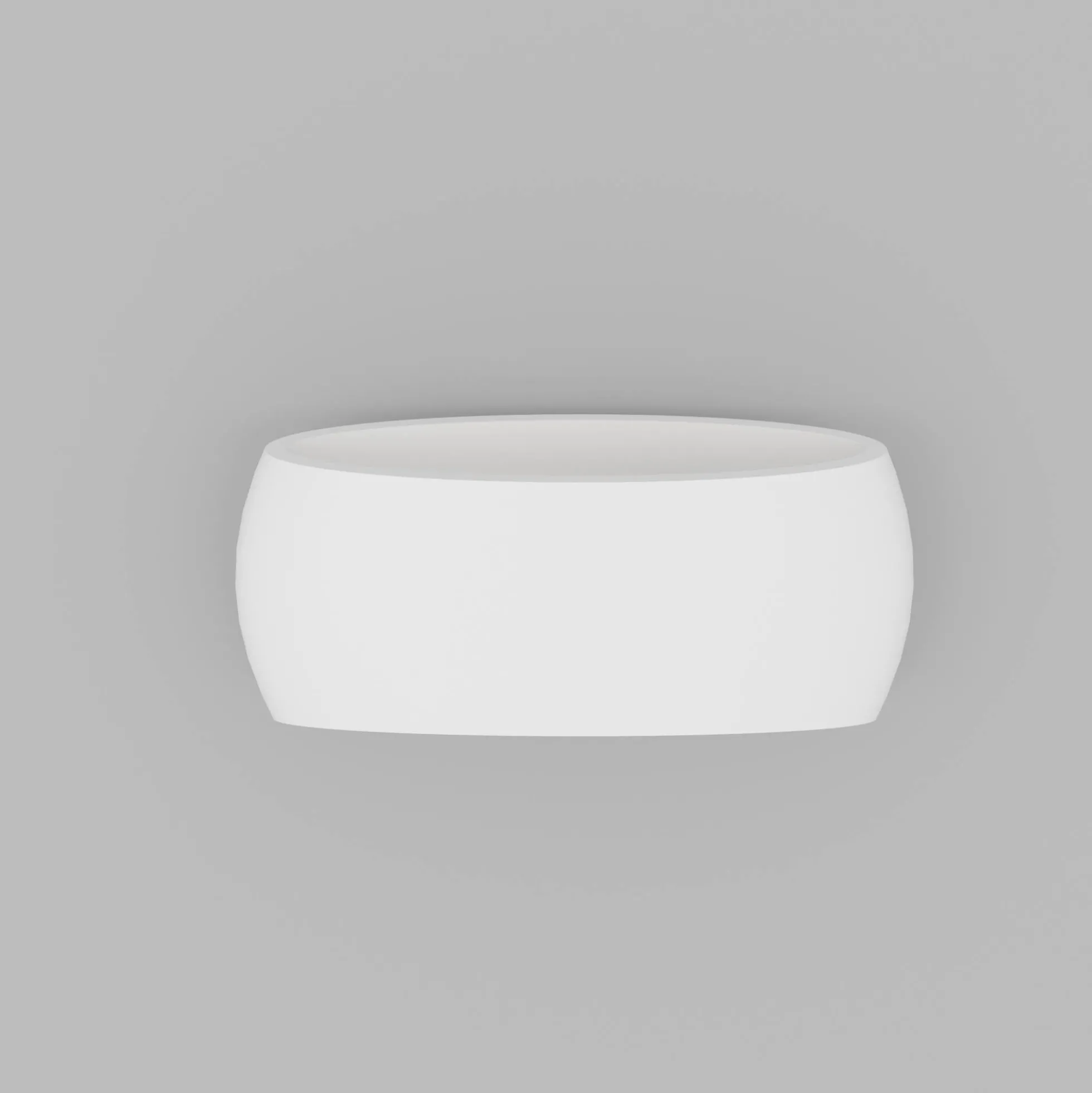 Aplique de pared de escayola "DUNA" - Up & Down - 370 mm - E27