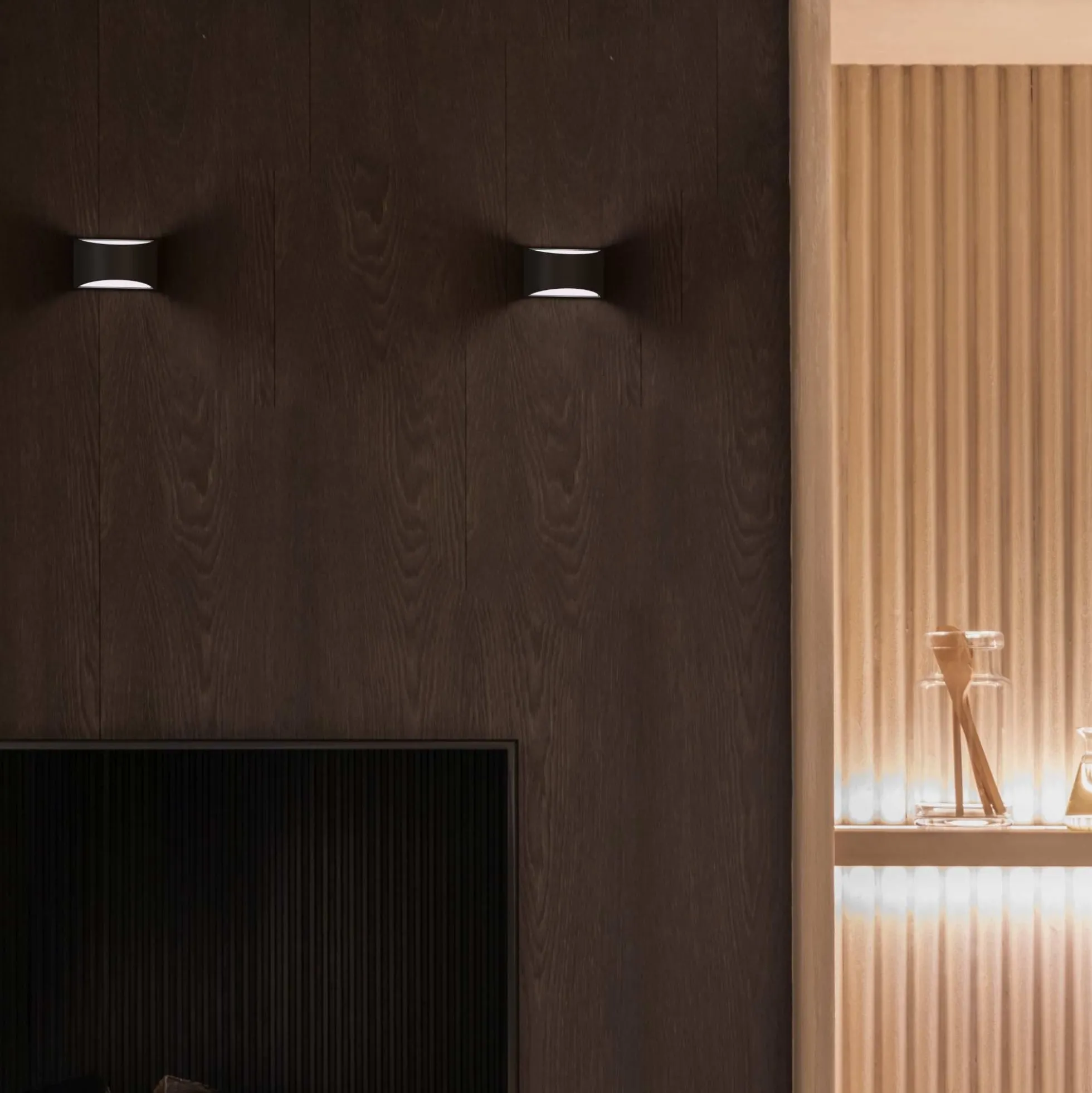 Aplique de pared de escayola "PEARL" - Doble cara - G9