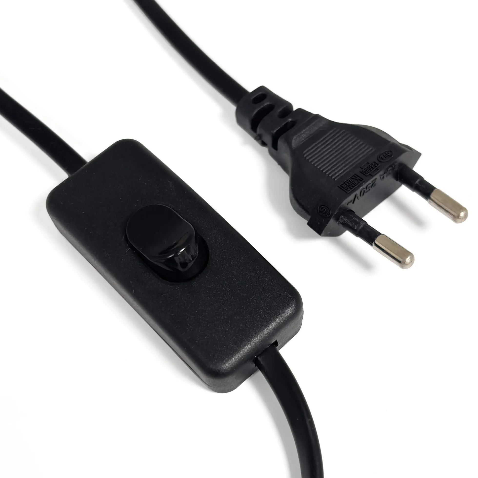 Aplique de pared de mimbre "BERGIN" - E27 - Interruptor y enchufe