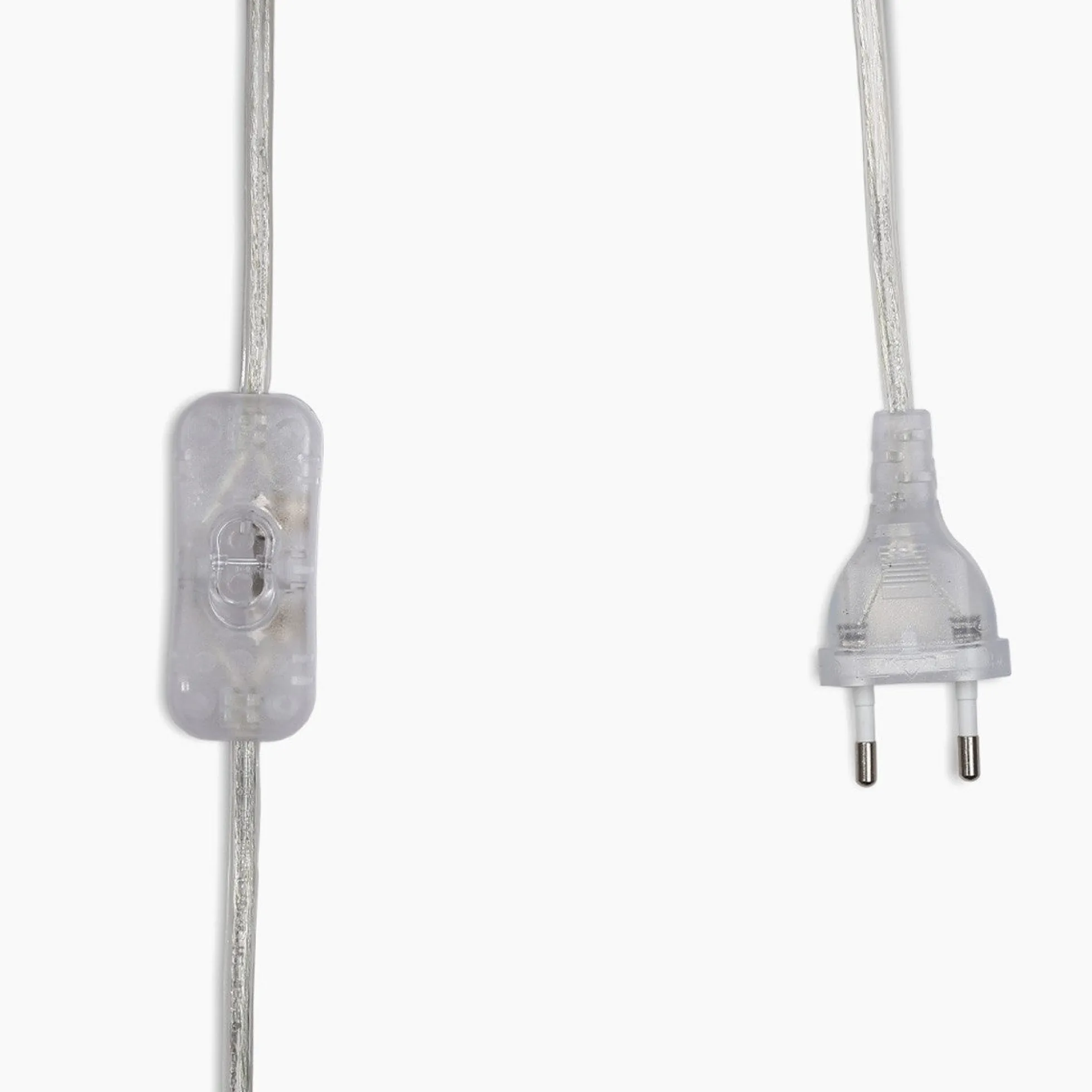 Aplique de pared de mimbre con enchufe "PANI"