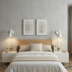 Aplique de pared diseño con cable y enchufe