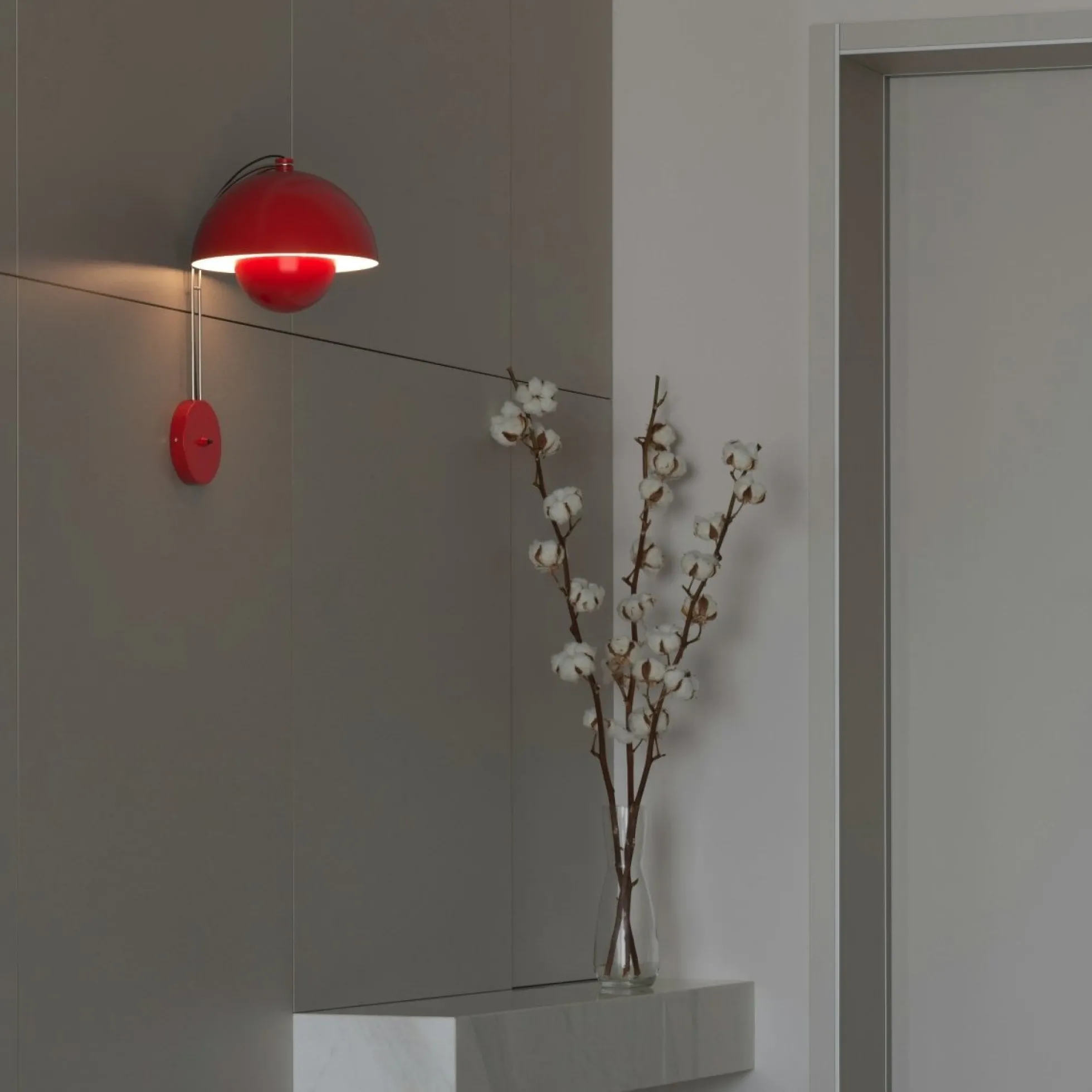Aplique de pared diseño vintage "Ann" - E27