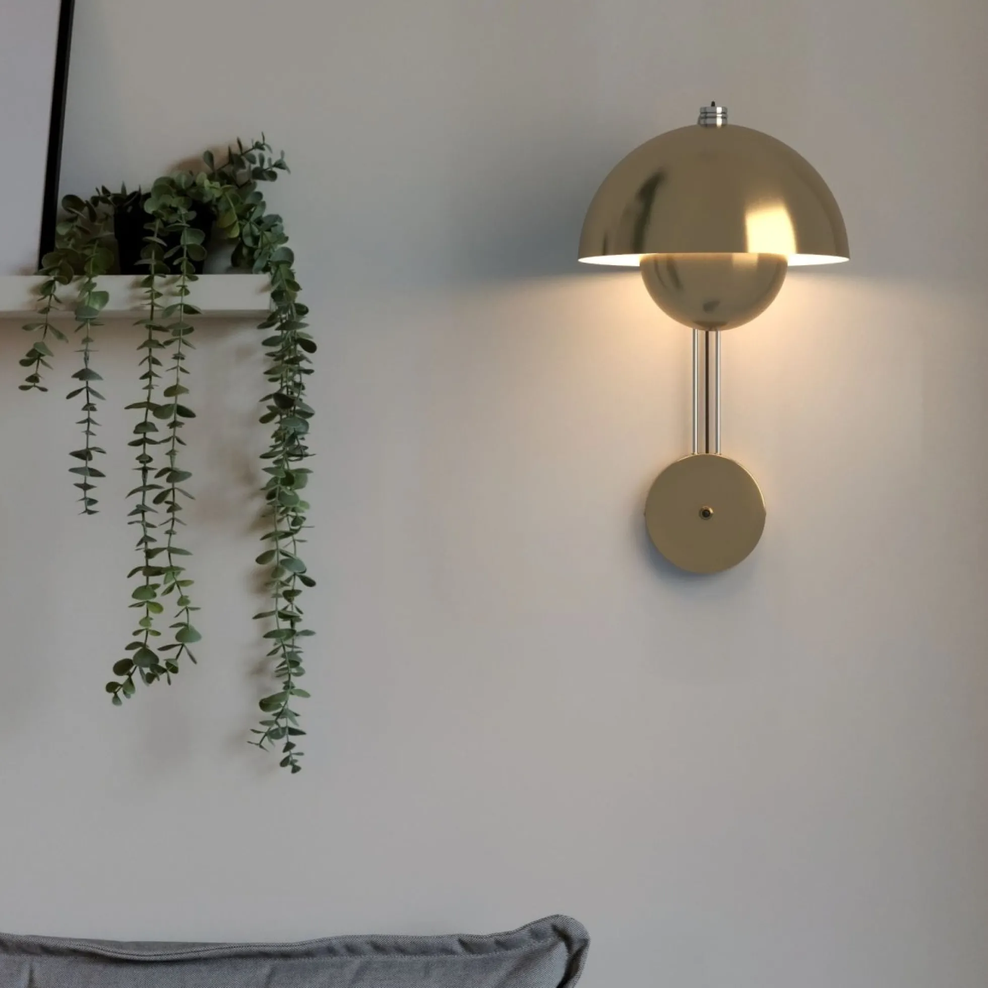 Aplique de pared diseño vintage "Ann" - E27