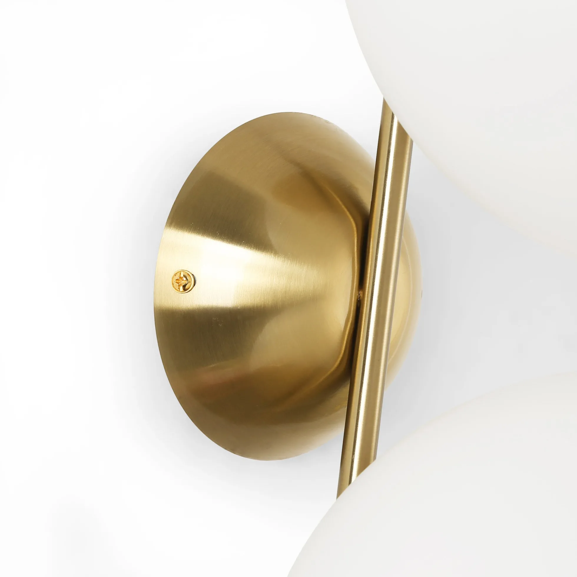 Aplique de pared doble bola cristal "VIC 220" - E27 - Ø 22cm
