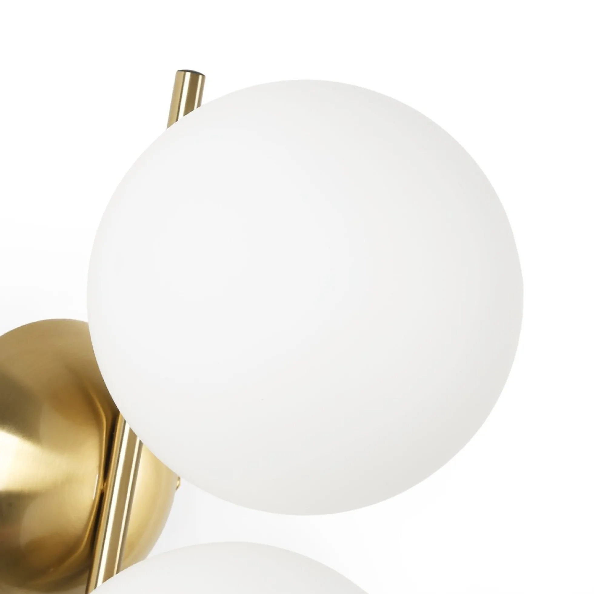 Aplique de pared doble bola cristal "VIC 150" - E27 - Ø 15cm