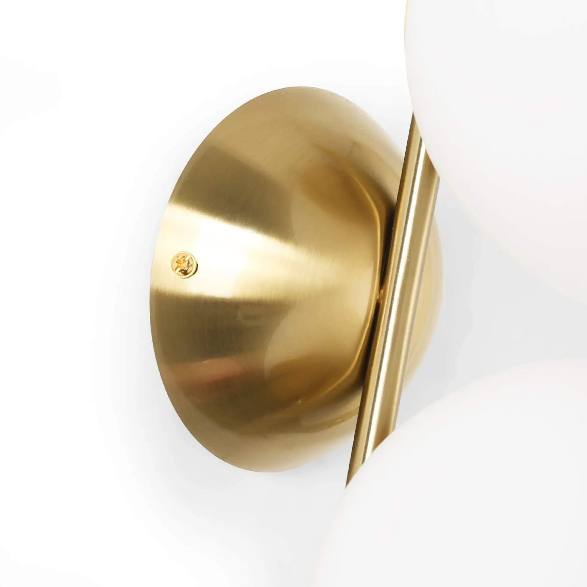 Aplique de pared doble bola cristal "VIC 150" - E27 - Ø 15cm