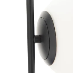 Aplique de pared doble bola cristal "Double"