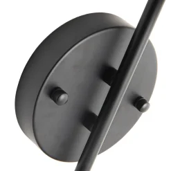 Aplique de pared doble bola cristal