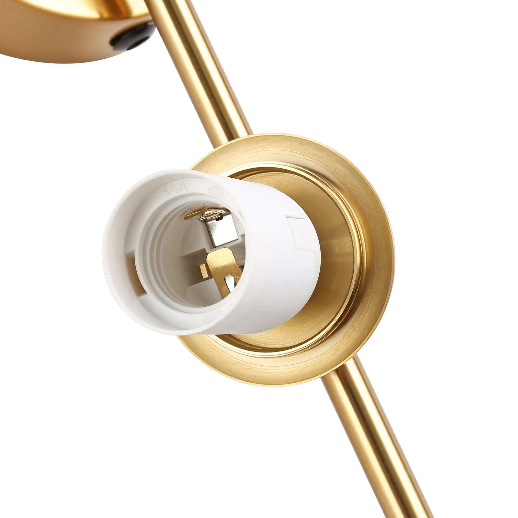 Aplique de pared doble bola cristal "Double"