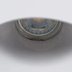 Aplique de pared empotrable circulo de escayola 