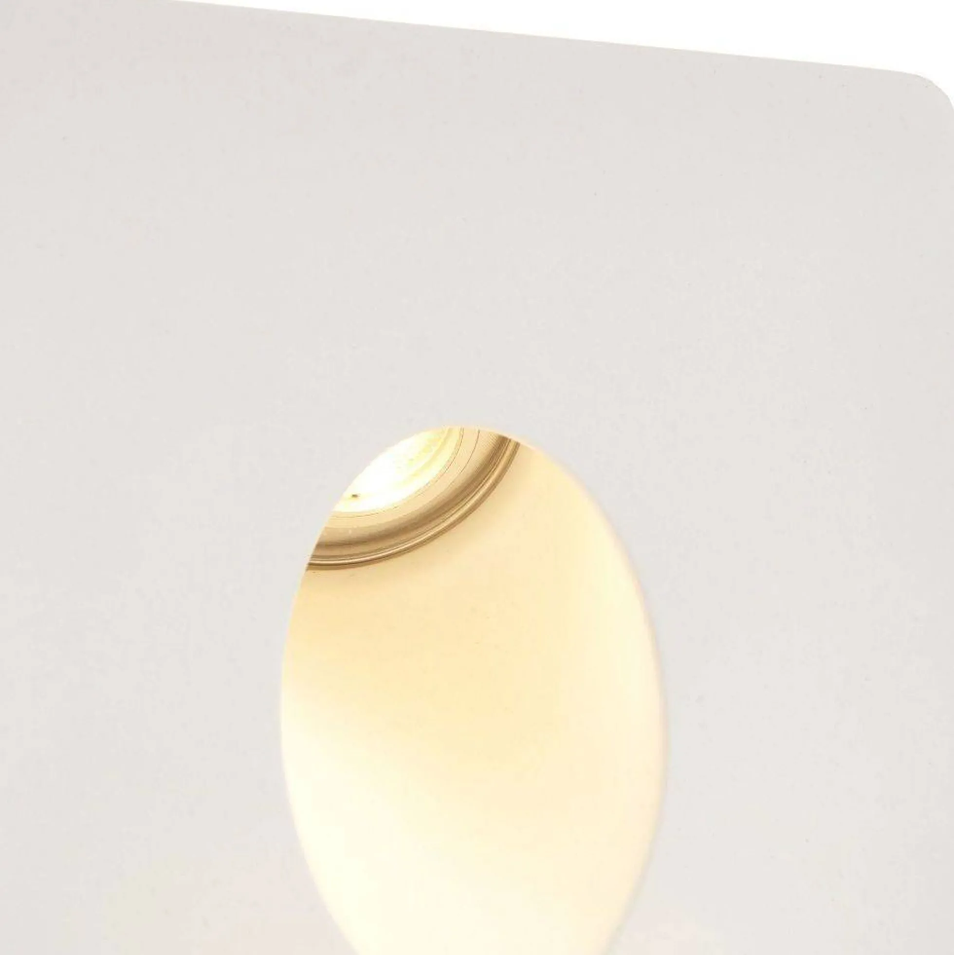 Aplique de pared empotrable de escayola "Olive" - Trimless / integración