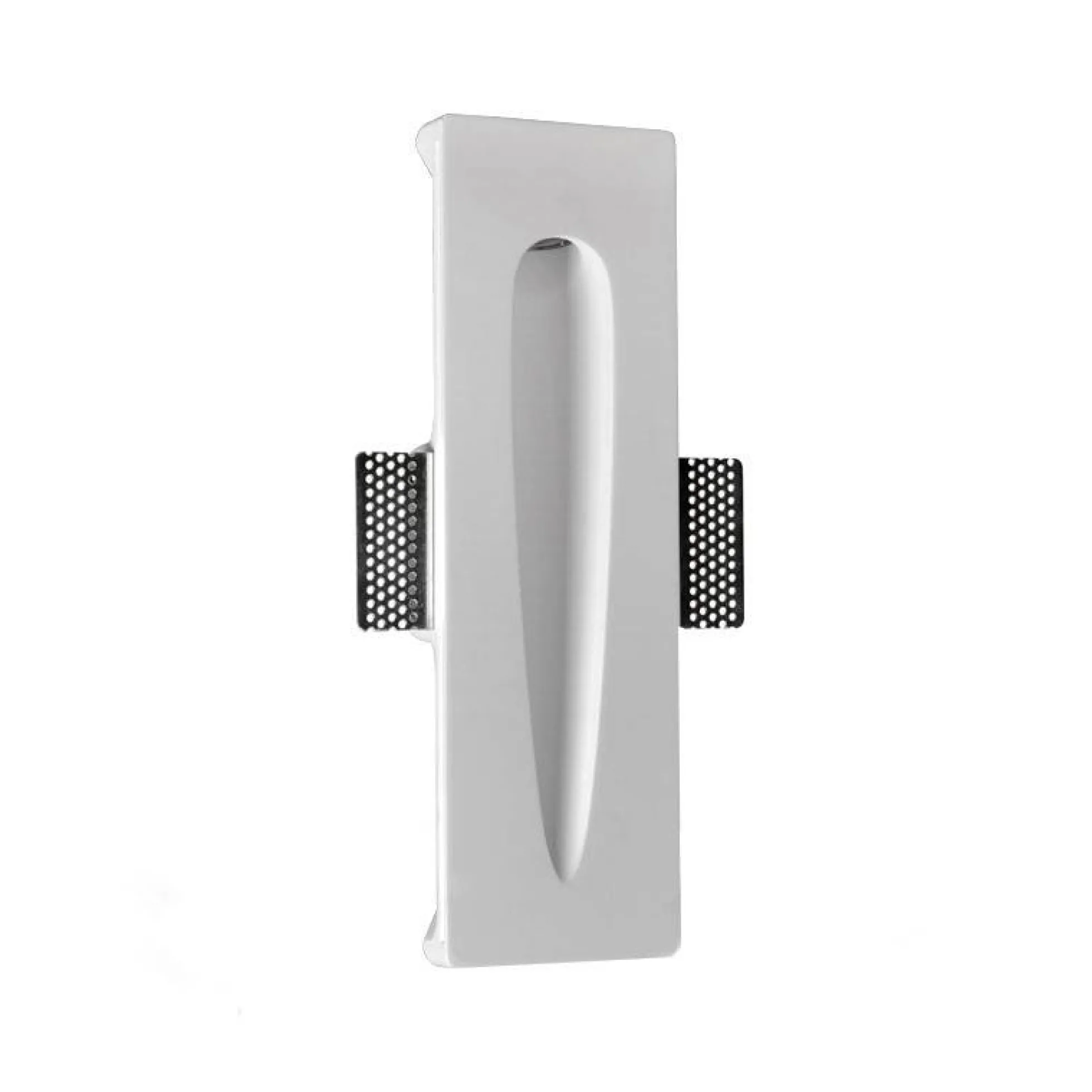 Aplique de pared empotrable de escayola "GOTA" - 1W - Trimless / integración