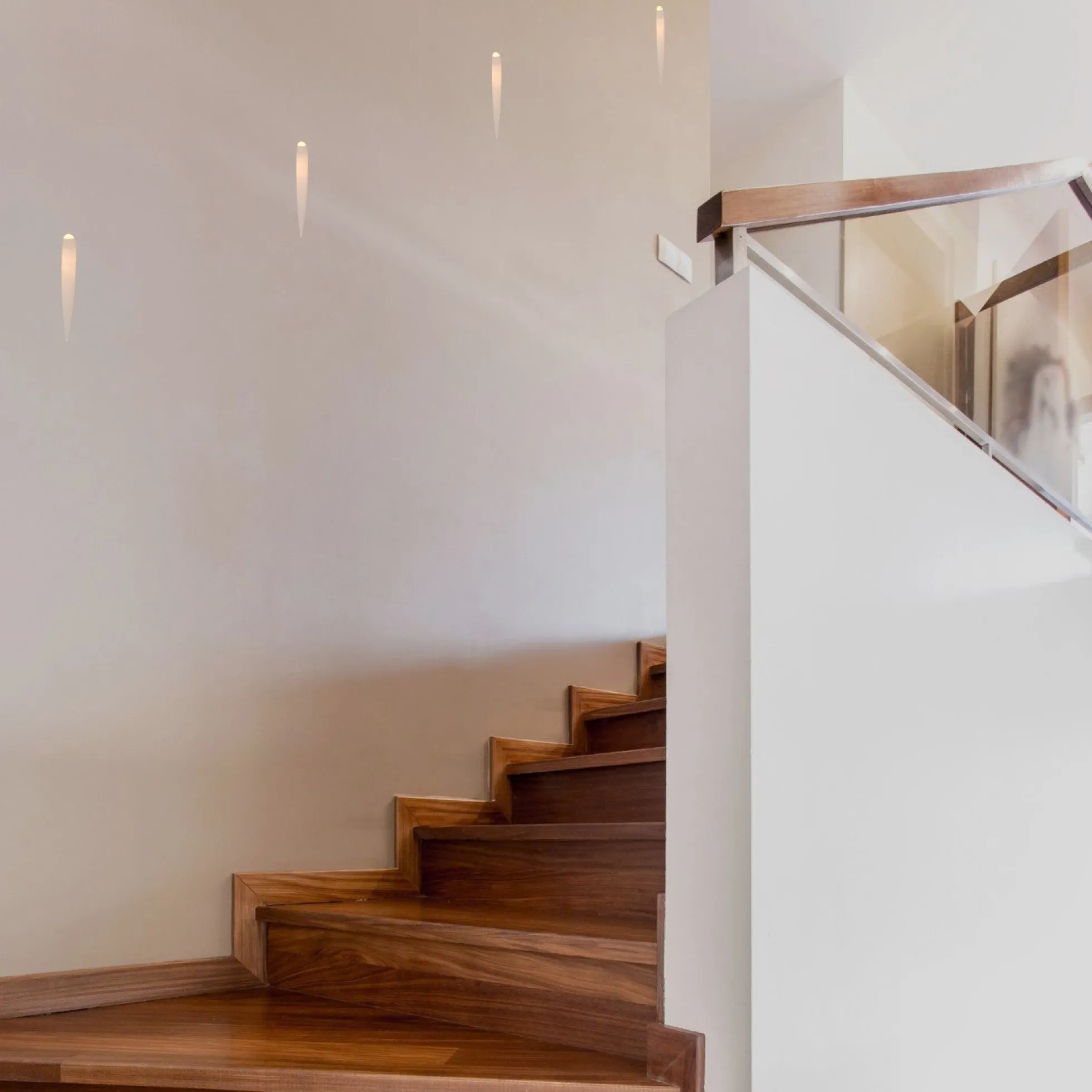 Aplique de pared empotrable de escayola "GOTA" - 1W - Trimless / integración