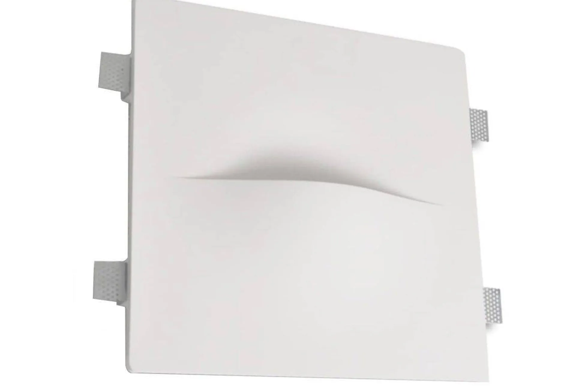 Aplique de pared empotrable de escayola "ZIRCON" - Trimless / integración - G9