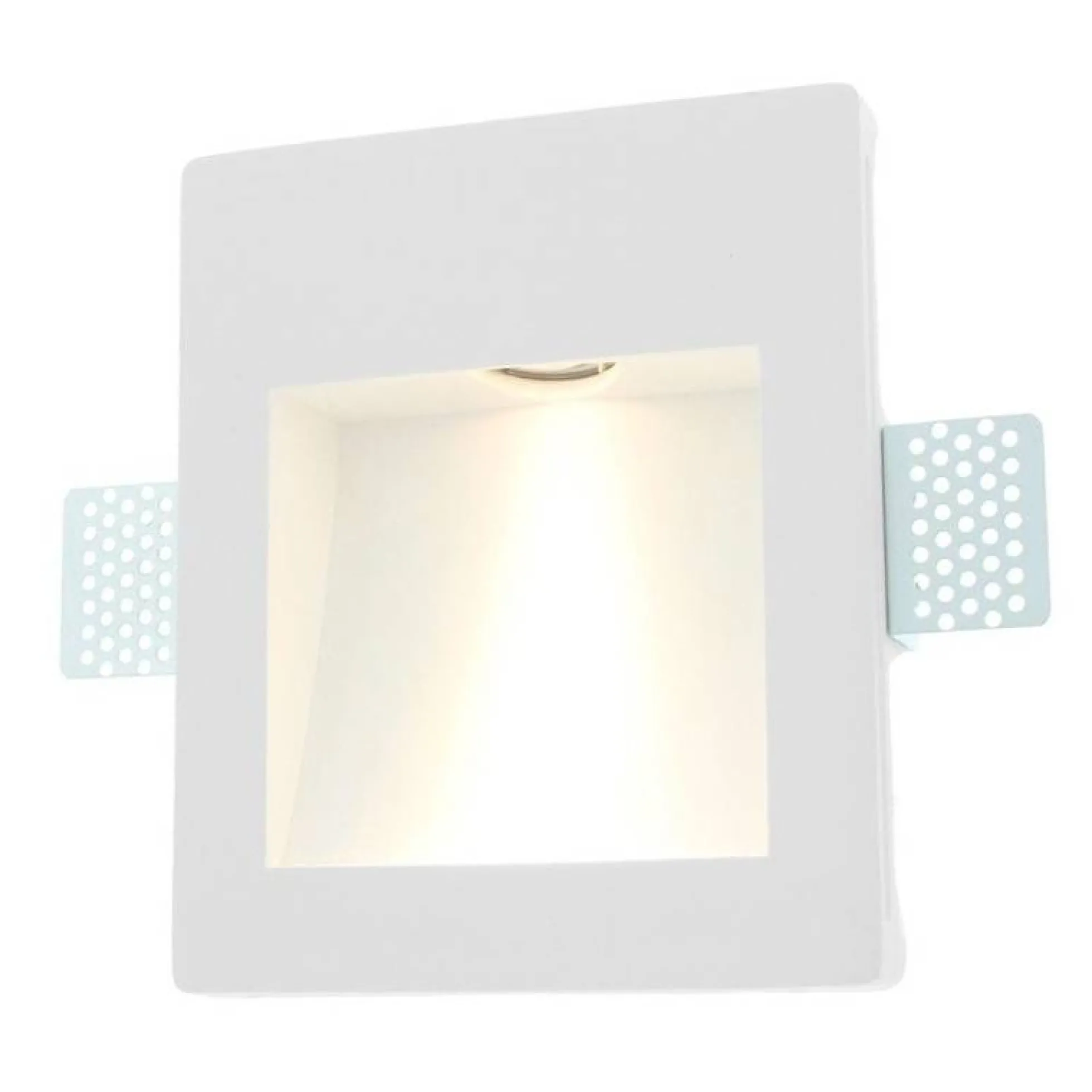 Aplique de pared empotrable de escayola "MUR" - 1W - Trimless / integración
